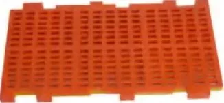 Panneaux de crible en caoutchouc